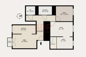 Mieszkanie na sprzedaż 70m2 Wrocław Fabryczna Oporów Balzaka Honoriusza - zdjęcie 3