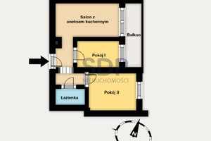 Mieszkanie na sprzedaż 53m2 Wrocław Krzyki Księże Wielkie Opolska - zdjęcie 2