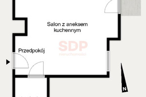 Mieszkanie na sprzedaż 41m2 Wrocław Śródmieście Wybrzeże Conrada - Korzeniowskiego - zdjęcie 2