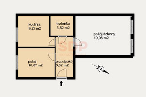 Mieszkanie na sprzedaż 51m2 Wrocław Fabryczna Muchobór Wielki Trawowa - zdjęcie 3