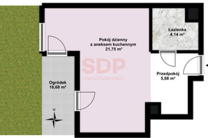 Mieszkanie na sprzedaż 32m2 Wrocław Śródmieście Wybrzeże Conrada - Korzeniowskiego - zdjęcie 1