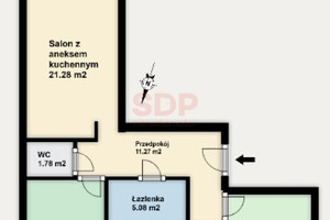 Mieszkanie na sprzedaż 76m2 Wrocław Krzyki Tarnogaj Gazowa - zdjęcie 3