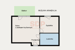 Mieszkanie na sprzedaż 30m2 Wrocław Śródmieście Jedności Narodowej - zdjęcie 2