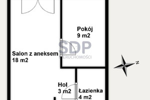 Mieszkanie na sprzedaż 40m2 Wrocław Krzyki Klecina Przyjaźni - zdjęcie 2