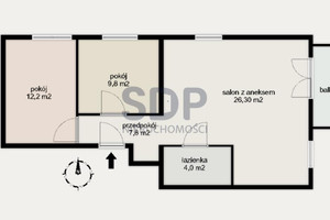 Mieszkanie na sprzedaż 61m2 Wrocław Fabryczna Wiejska - zdjęcie 2