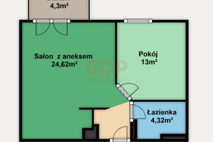 Mieszkanie na sprzedaż 46m2 Wrocław Fabryczna Stabłowice Stabłowicka - zdjęcie 2