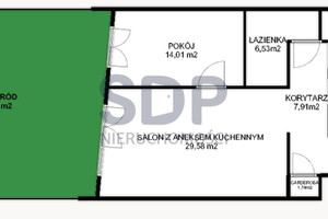 Mieszkanie na sprzedaż 86m2 Wrocław Krzyki Ołtaszyn Ułańska - zdjęcie 2