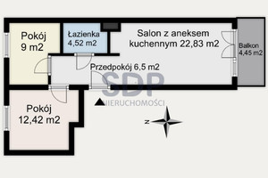 Mieszkanie na sprzedaż 56m2 Wrocław Stare Miasto Szczepin Długa - zdjęcie 3