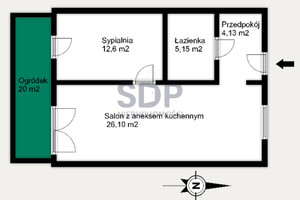 Mieszkanie na sprzedaż 49m2 Wrocław Psie Pole Poświętne Kamieńskiego Henryka Michała - zdjęcie 1