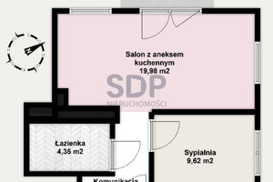 Mieszkanie na sprzedaż 39m2 Wrocław Krzyki Krzyki ok. Przyjaźni - zdjęcie 3