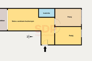 Mieszkanie na sprzedaż 61m2 Wrocław Krzyki Jagodno Stanisława Drabika - zdjęcie 2