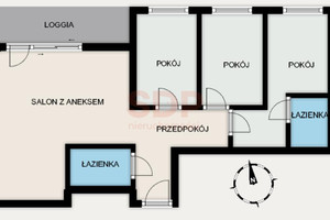 Mieszkanie na sprzedaż 82m2 Wrocław Śródmieście Wybrzeże Conrada - Korzeniowskiego - zdjęcie 2