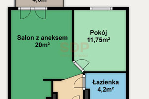 Mieszkanie na sprzedaż 40m2 Wrocław Fabryczna Stabłowice Stabłowicka - zdjęcie 2