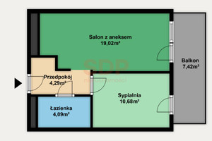 Mieszkanie na sprzedaż 39m2 Wrocław Stare Miasto Kościuszki - zdjęcie 2