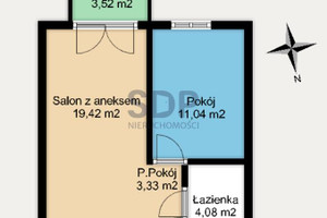 Mieszkanie na sprzedaż 38m2 Wrocław Stare Miasto Plac Kościuszki - zdjęcie 1