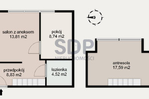 Mieszkanie na sprzedaż 53m2 Wrocław Psie Pole Poświętne Kamieńskiego Henryka Michała - zdjęcie 2