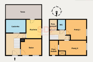 Dom na sprzedaż 110m2 Wrocław Krzyki Księże Małe Rybnicka - zdjęcie 3