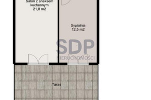 Mieszkanie na sprzedaż 43m2 Wrocław Krzyki Księże Wielkie Opolska - zdjęcie 2