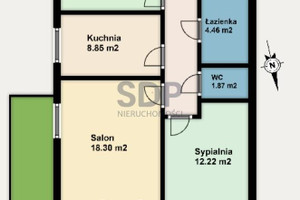 Mieszkanie na sprzedaż 65m2 Wrocław Fabryczna Stabłowice Stabłowicka - zdjęcie 2