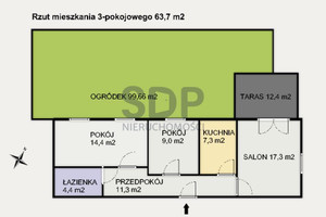 Mieszkanie na sprzedaż 64m2 Wrocław Krzyki Racławicka - zdjęcie 3