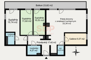 Mieszkanie na sprzedaż 108m2 Wrocław Śródmieście Wybrzeże Conrada - Korzeniowskiego - zdjęcie 2