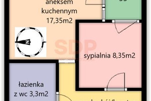 Mieszkanie na sprzedaż 37m2 Wrocław Śródmieście Dmowskiego Romana - zdjęcie 2