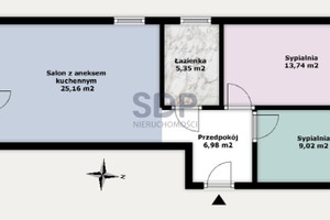 Mieszkanie na sprzedaż 61m2 Wrocław Psie Pole Lipa Piotrowska Kominiarska - zdjęcie 2