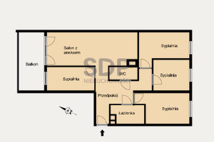 Mieszkanie na sprzedaż 92m2 Wrocław Krzyki Klecina Braterska - zdjęcie 1