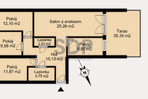 Mieszkanie na sprzedaż 92m2 Wrocław Krzyki Klecina Przyjaźni - zdjęcie 2