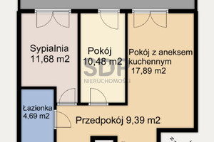 Mieszkanie na sprzedaż 54m2 Wrocław Stare Miasto Szczepin Długa - zdjęcie 3