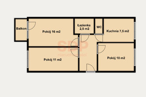 Mieszkanie na sprzedaż 55m2 Wrocław Krzyki Krzyki Śliczna - zdjęcie 3