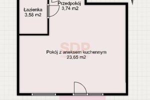 Mieszkanie na sprzedaż 31m2 Wrocław Śródmieście Wybrzeże Conrada - Korzeniowskiego - zdjęcie 3