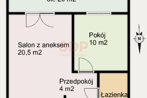 Mieszkanie na sprzedaż 40m2 Wrocław Krzyki Tarnogaj Nyska - zdjęcie 3