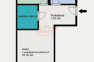 Mieszkanie na sprzedaż 57m2 Wrocław Fabryczna Popowice Białowieska - zdjęcie 2