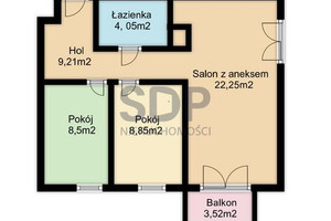 Mieszkanie na sprzedaż 53m2 Wrocław Stare Miasto Plac Kościuszki - zdjęcie 2