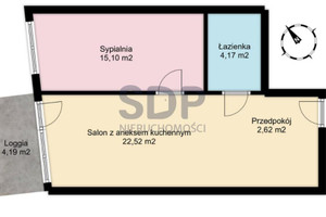 Mieszkanie na sprzedaż 45m2 Wrocław Stare Miasto Szczepin - zdjęcie 4