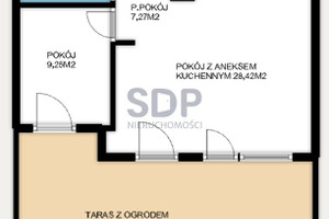 Mieszkanie na sprzedaż 51m2 Wrocław Krzyki Księże Wielkie Opolska - zdjęcie 2