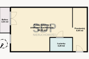 Mieszkanie na sprzedaż 41m2 Wrocław Stare Miasto Szczepin Gnieźnieńska - zdjęcie 3