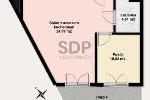 Mieszkanie na sprzedaż 46m2 Wrocław Stare Miasto Gnieźnieńska - zdjęcie 1