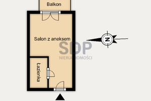 Mieszkanie na sprzedaż 27m2 Wrocław Fabryczna Muchobór Mały Fabryczna - zdjęcie 3