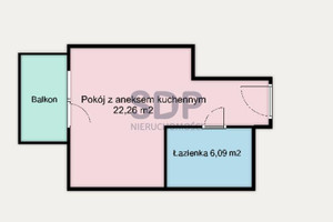 Mieszkanie na sprzedaż 29m2 Wrocław Fabryczna Muchobór Mały Strzegomska - zdjęcie 3