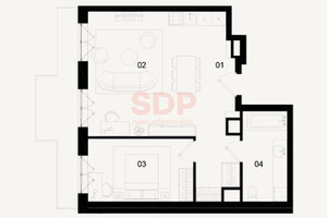 Mieszkanie na sprzedaż 55m2 Wrocław Stare Miasto Pl. Dominikański - zdjęcie 2