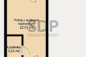 Mieszkanie na sprzedaż 27m2 Wrocław Fabryczna Muchobór Mały Strzegomska - zdjęcie 4