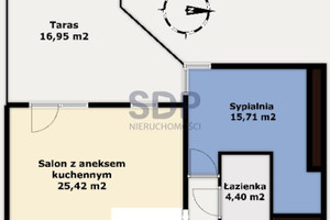 Mieszkanie na sprzedaż 54m2 Wrocław Krzyki Partynice ok. Karkonoskiej - zdjęcie 2