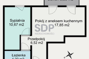 Mieszkanie na sprzedaż 40m2 Wrocław Krzyki Krzyki Braterska - zdjęcie 2