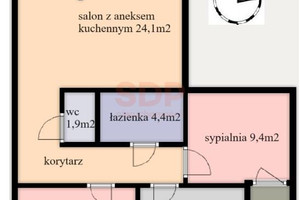 Mieszkanie na sprzedaż 72m2 Wrocław Śródmieście Rychtalska - zdjęcie 2