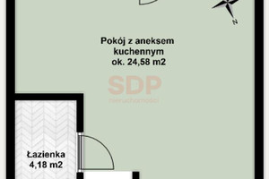 Mieszkanie na sprzedaż 33m2 Wrocław Stare Miasto Gwarna - zdjęcie 2