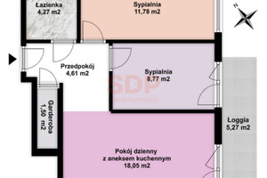 Mieszkanie na sprzedaż 49m2 Wrocław Lothara Herbsta - zdjęcie 2