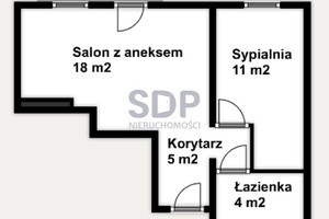 Mieszkanie na sprzedaż 41m2 Wrocław Krzyki Krzyki Braterska - zdjęcie 2