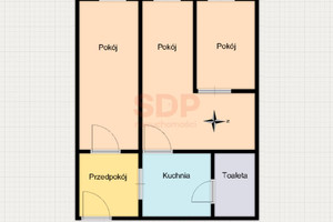 Mieszkanie na sprzedaż 61m2 Wrocław Śródmieście Nadodrze Trzebnicka - zdjęcie 2